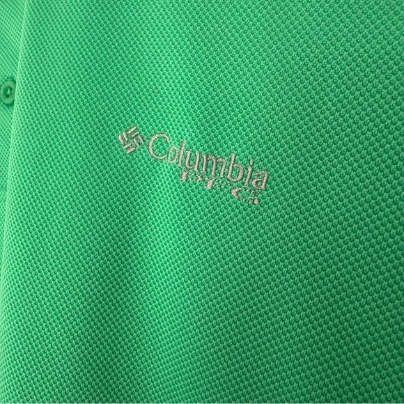 EUC Columbia PFG Men’s XXL Performance Fishing Gear Vented Polo Omni-Shade - Picture 4 of 10